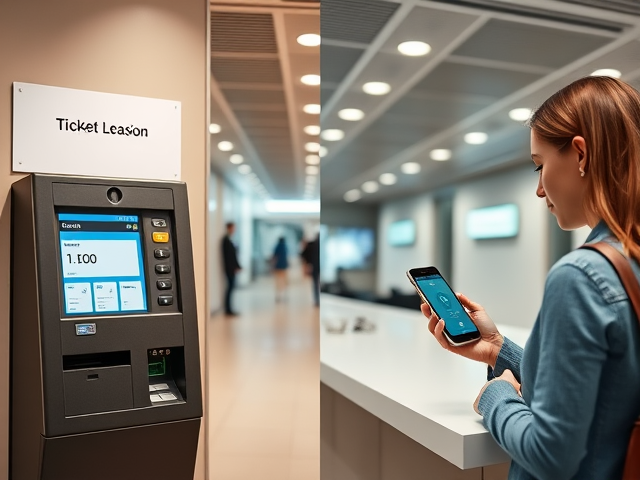 Hybrid Queuing System for Banking